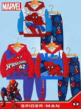 Six-piece set. Marvel children's hooded sweatshirt, cute boy's spring/autumn casual outfit, suitable for use as a birthday gift or as a daily children's outfit., Perfect for Outdoor